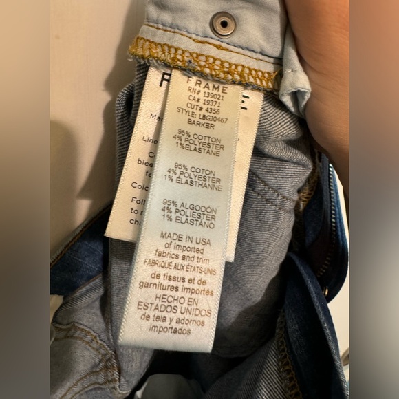 Frame Barker boyfriend jeans 28 - Picture 4 of 5